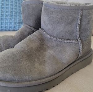 UGG Gray Suede Boots